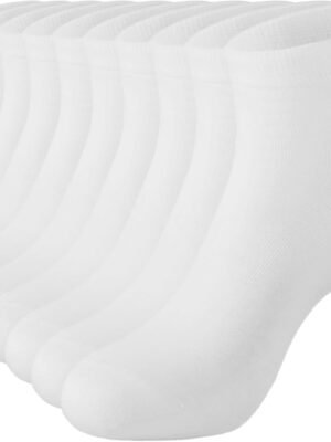 Mens Multi-Pack Cotton Socks Ankle Thin Breathable Summer Comfort Low Cut Socks
