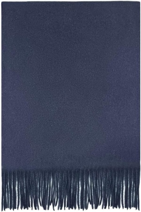 Wool Scarf for Men Winter Mens Scarf Cosy Scarves with Gift Box Classic Plain Warm Soft Lightweight Feel