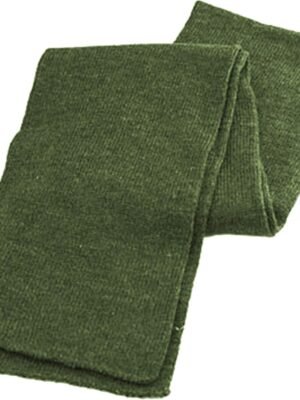 Men Classic Knit Winter Scarf Warm Double layer