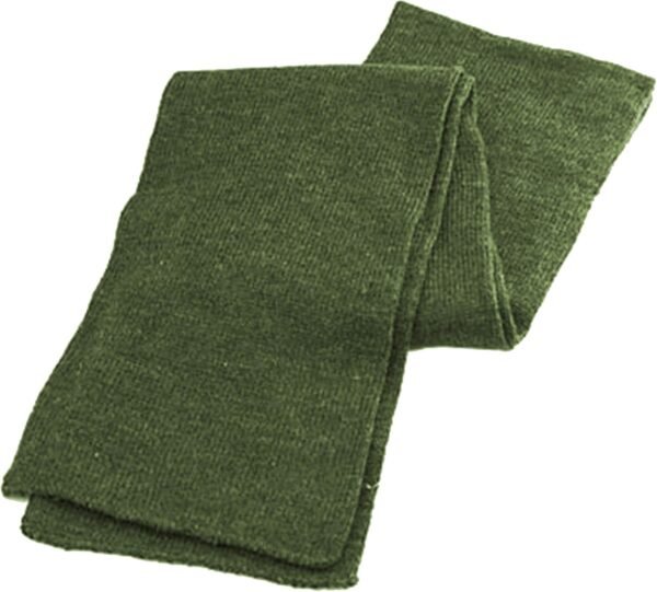 Men Classic Knit Winter Scarf Warm Double layer