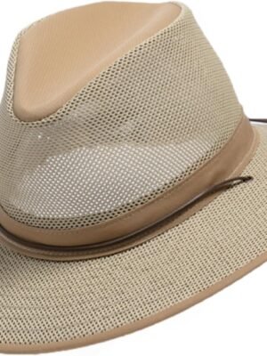 Mesh  Hat - Packable Sun Protection for Outdoor Activities. Ideal for Hiking, Fishing & Camping.