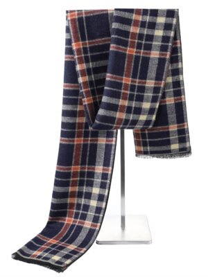 Mens Winter Scarf Cashmere Feel Soft Warm Scarves Winter Gifts for Men