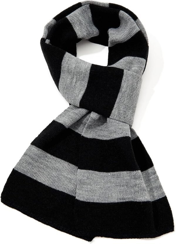 Scarf for Men Fall Winter Scarf Soft Striped Scarf Men's Scarves Costume Accessory for Cosplay