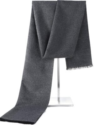Mens Winter Scarf Cashmere Feel Soft Warm Scarves Winter Gifts for Men
