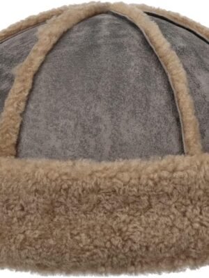Lambskin  Reversible Beanie Men - Made in Germany