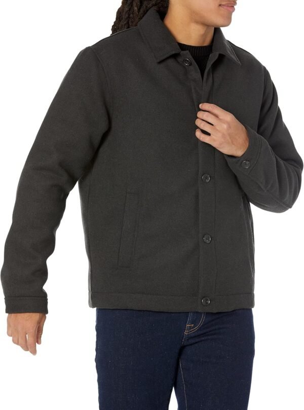 Men's Wool Bomber Jacket (Available in Big & Tall)
