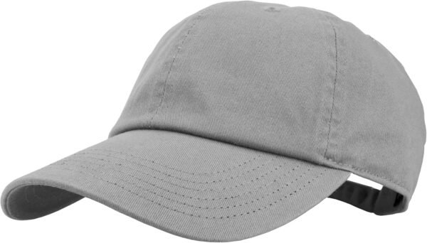 Baseball Cap Dad Hat 100% Cotton Polo Style Plain Blank Adjustable Size