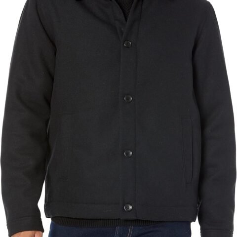 Men's Wool Bomber Jacket (Available in Big & Tall)