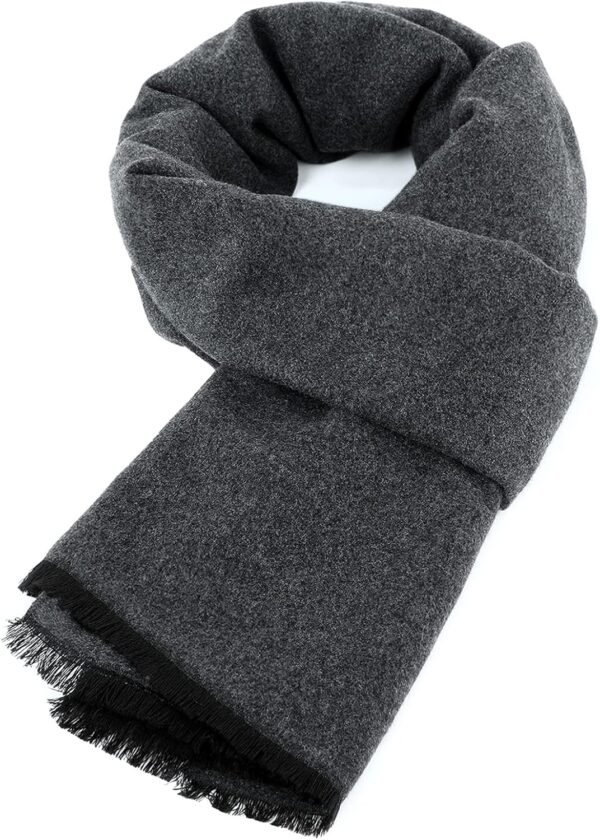 Mens Winter Scarf Cashmere Feel Soft Warm Scarves Winter Gifts for Men