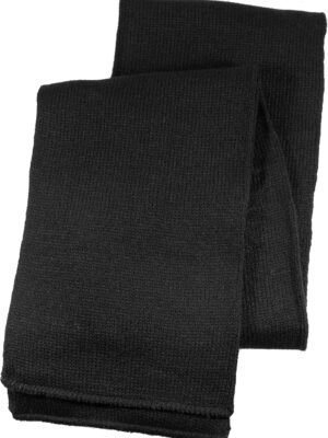 Men Classic Knit Winter Scarf Warm Double layer