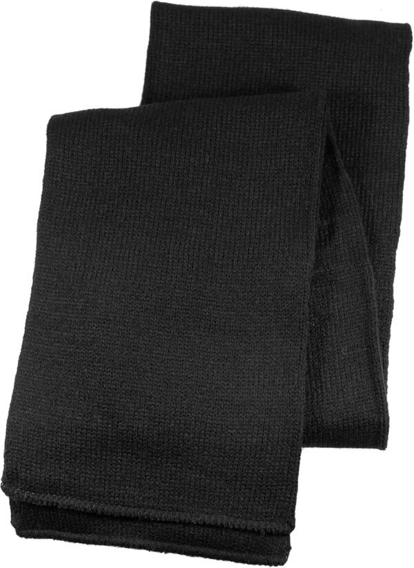 Men Classic Knit Winter Scarf Warm Double layer