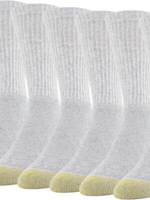 Men's Sport 656 Cotton Crew Socks 6 Pack
